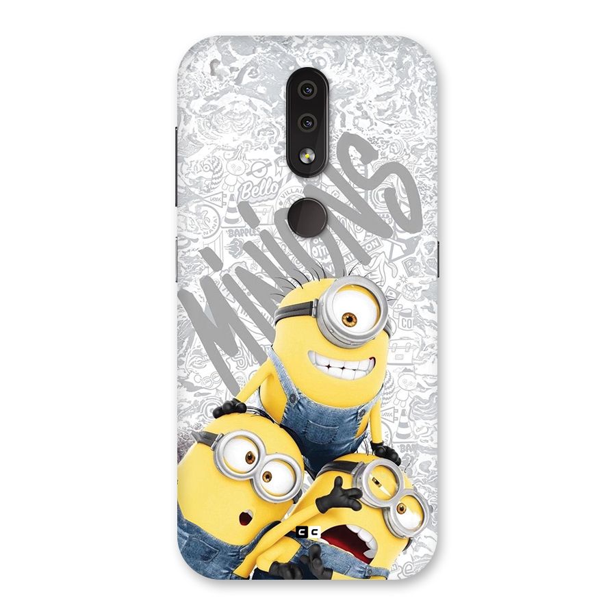 Minions Typo Back Case for Nokia 4.2
