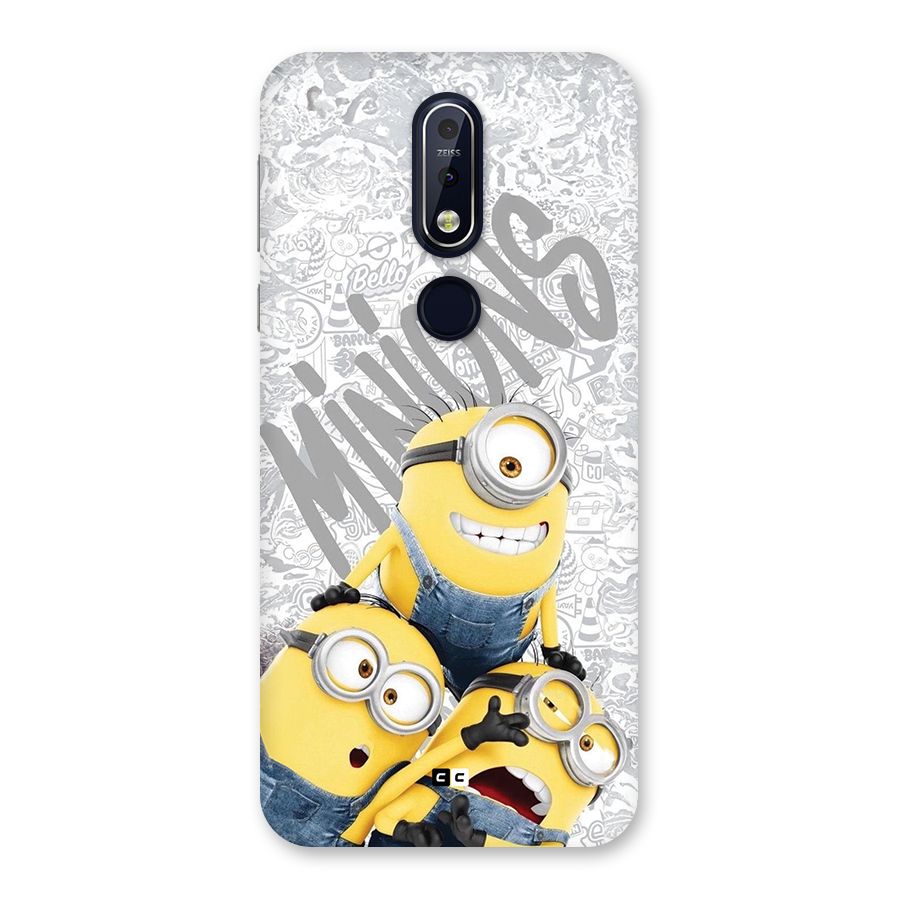 Minions Typo Back Case for Nokia 7.1