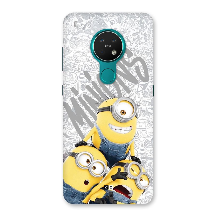 Minions Typo Back Case for Nokia 7.2