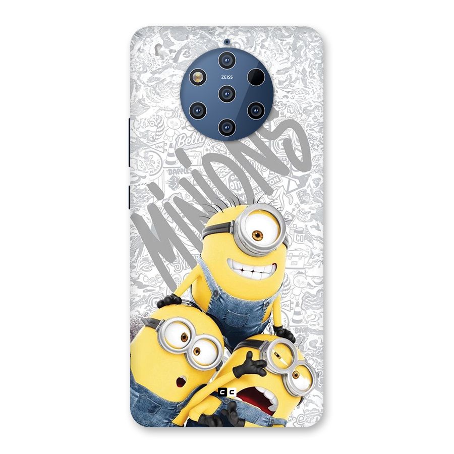 Minions Typo Back Case for Nokia 9 PureView