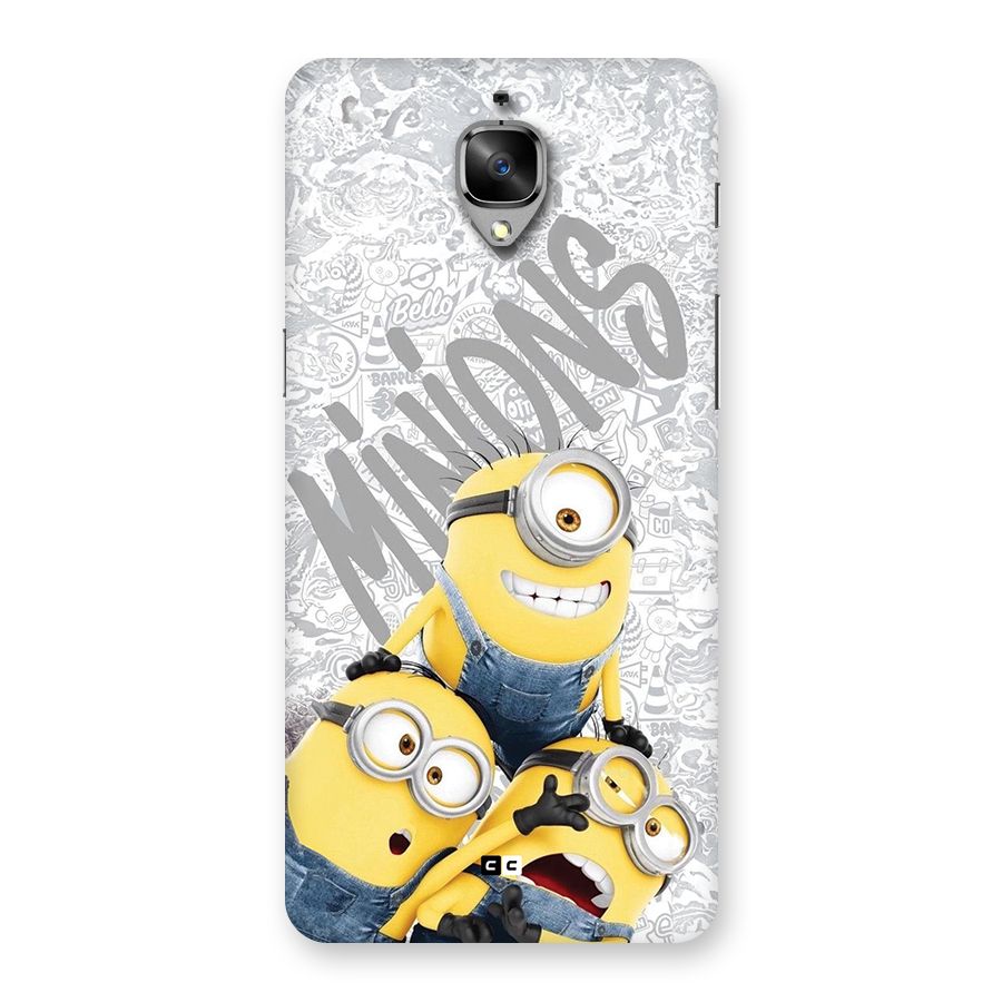 Minions Typo Back Case for OnePlus 3T