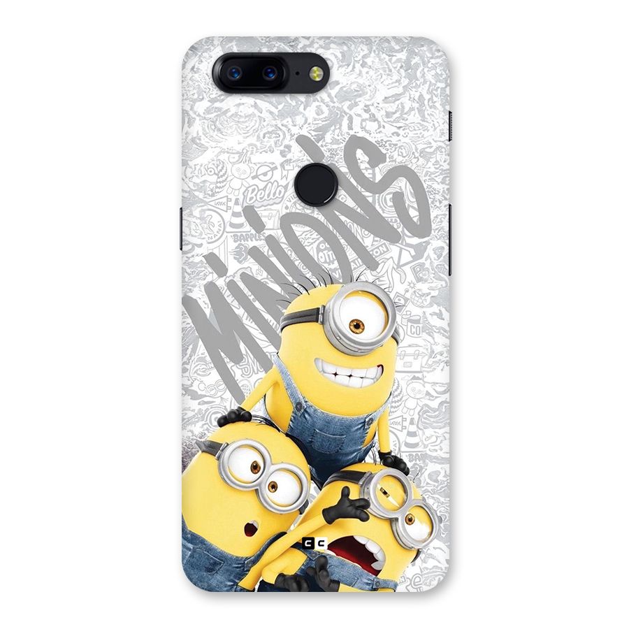 Minions Typo Back Case for OnePlus 5T