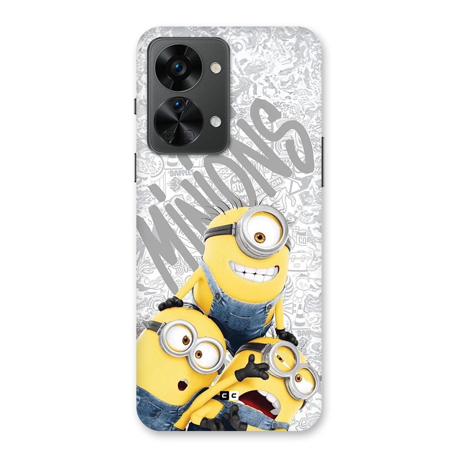Minions Typo Back Case for OnePlus Nord 2T