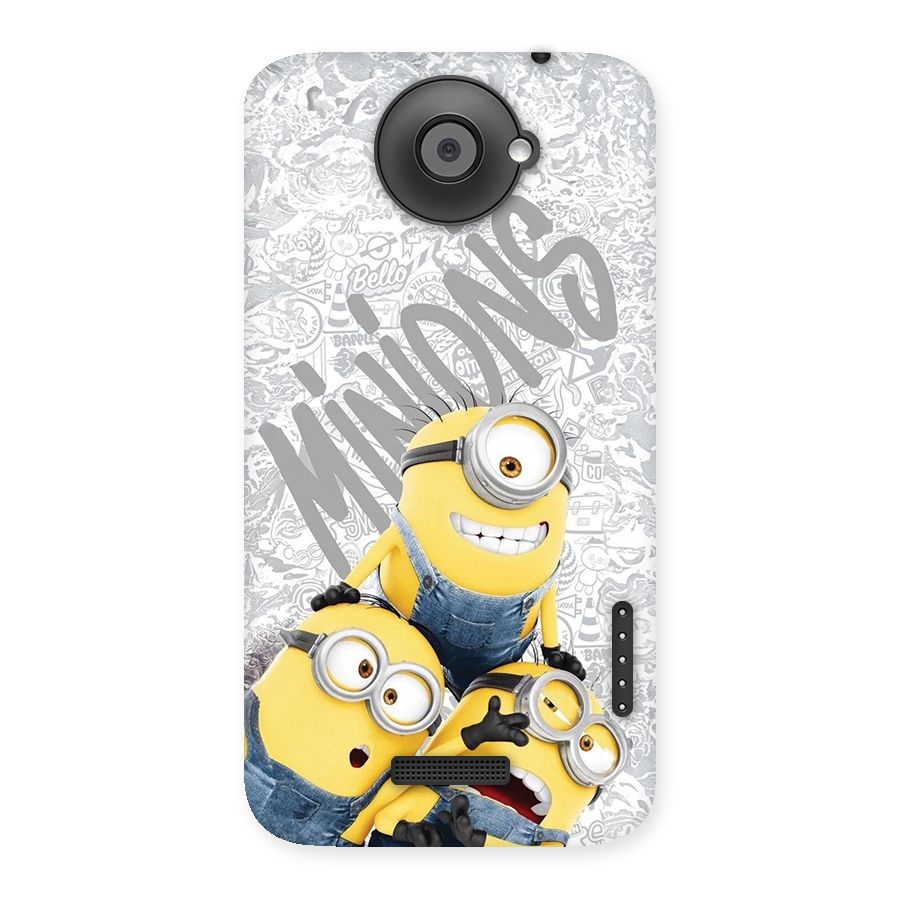 Minions Typo Back Case for One X