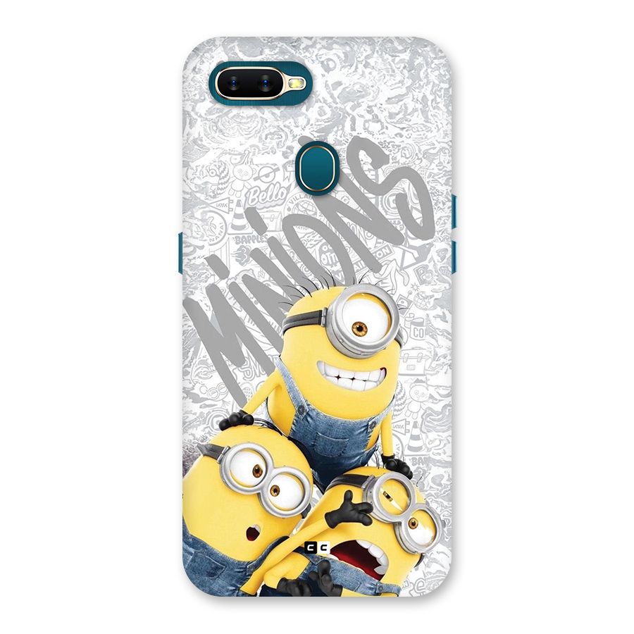 Minions Typo Back Case for Oppo A12