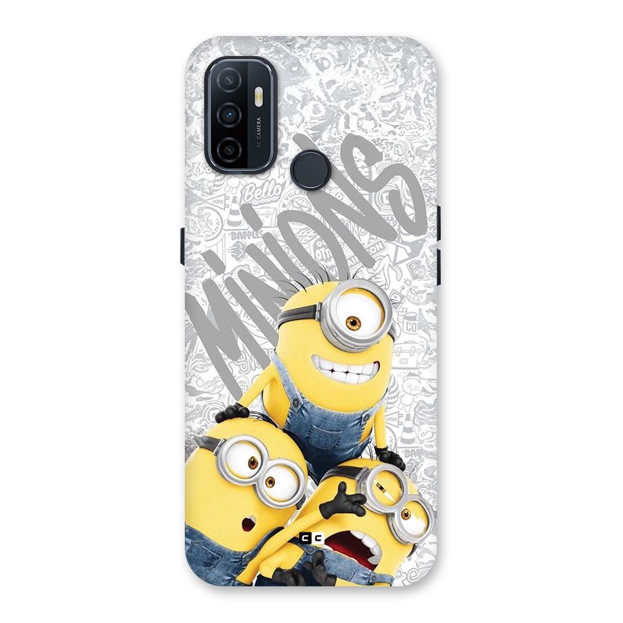 Minions Typo Back Case for Oppo A32