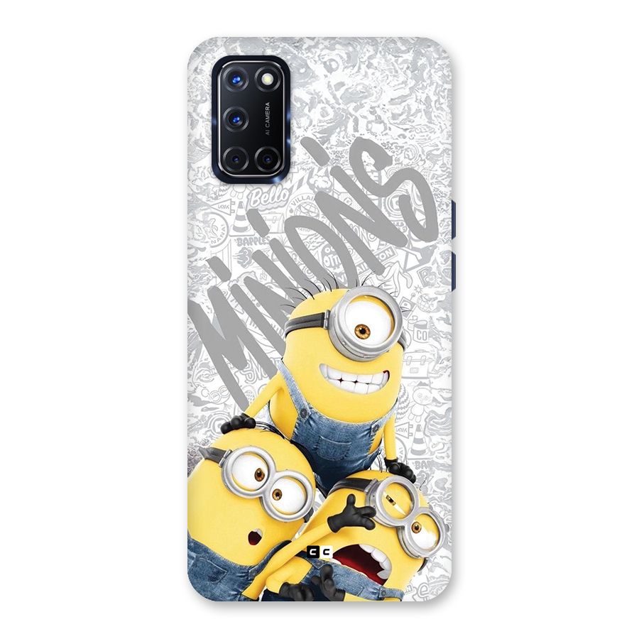 Minions Typo Back Case for Oppo A52