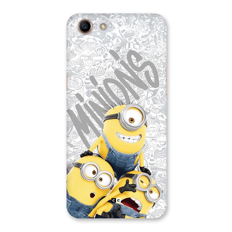 Minions Typo Back Case for Oppo A83 (2018)