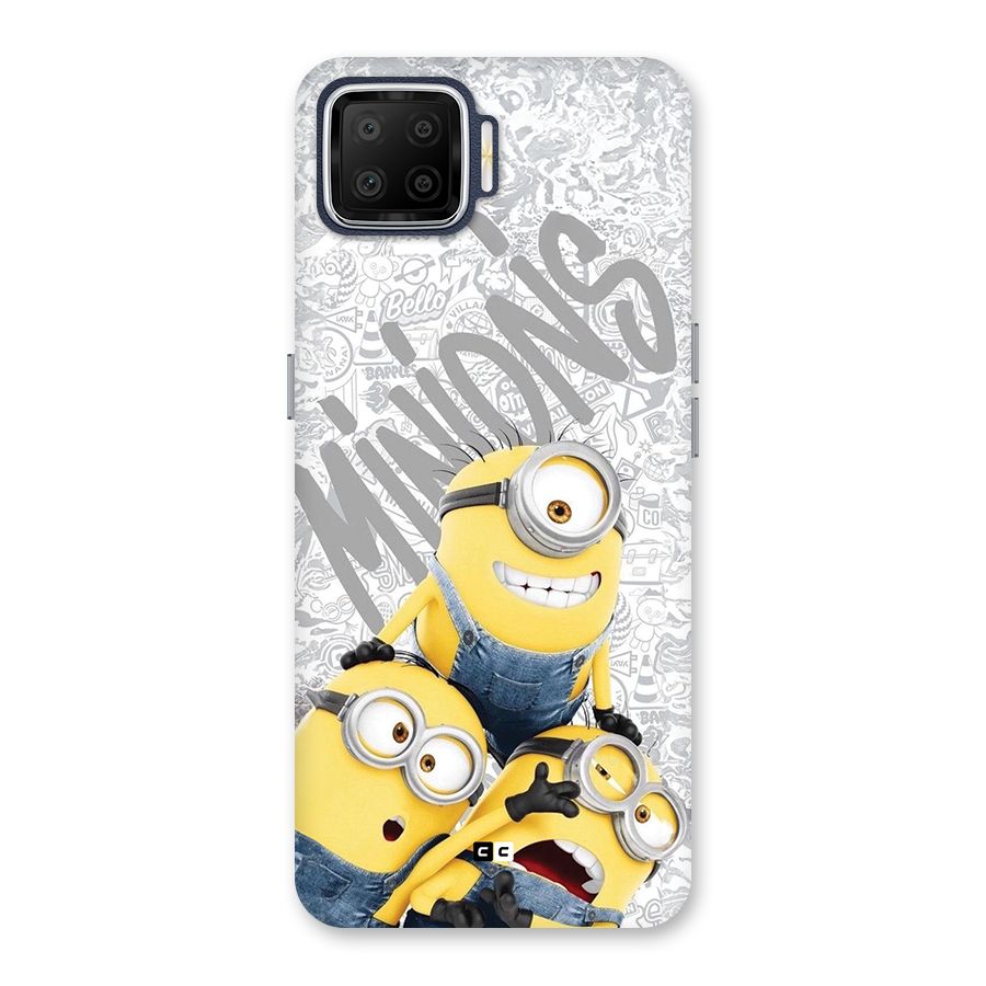 Minions Typo Back Case for Oppo F17