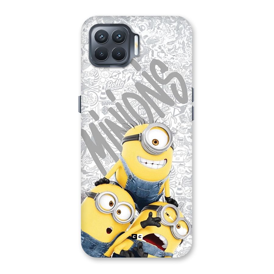 Minions Typo Back Case for Oppo F17 Pro