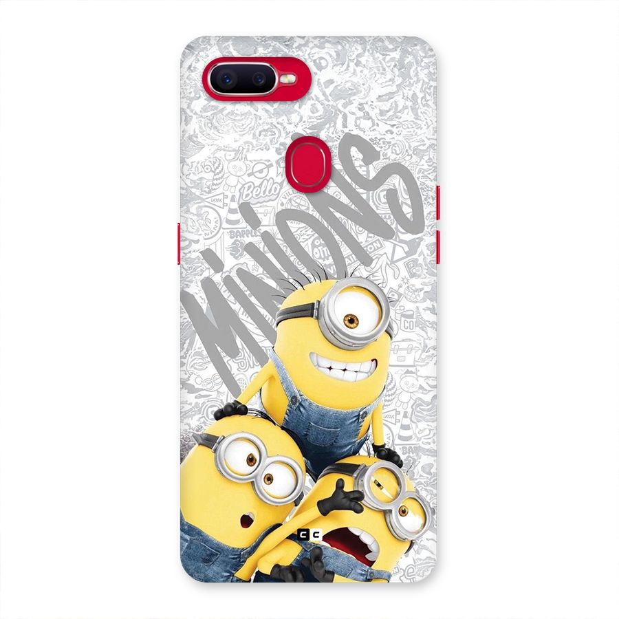 Minions Typo Back Case for Oppo F9 Pro