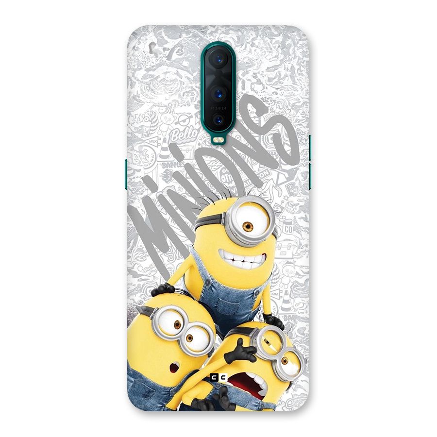 Minions Typo Back Case for Oppo R17 Pro