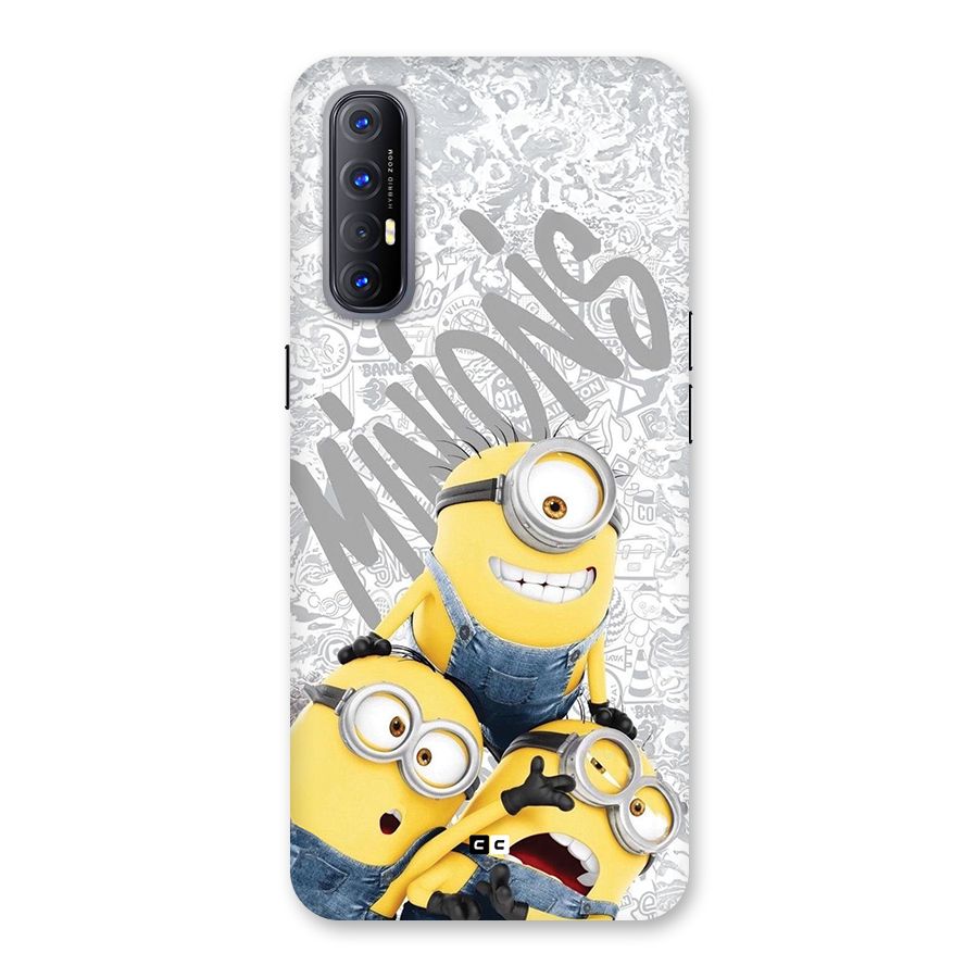 Minions Typo Back Case for Oppo Reno3 Pro