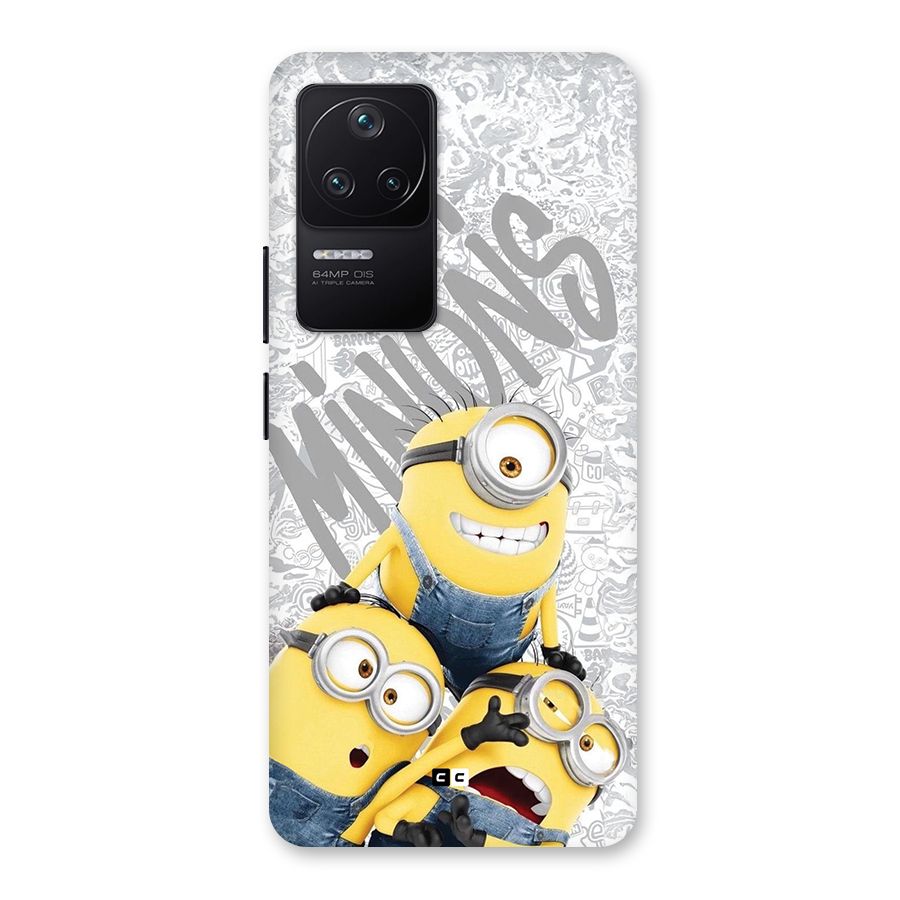 Minions Typo Back Case for Poco F4 5G