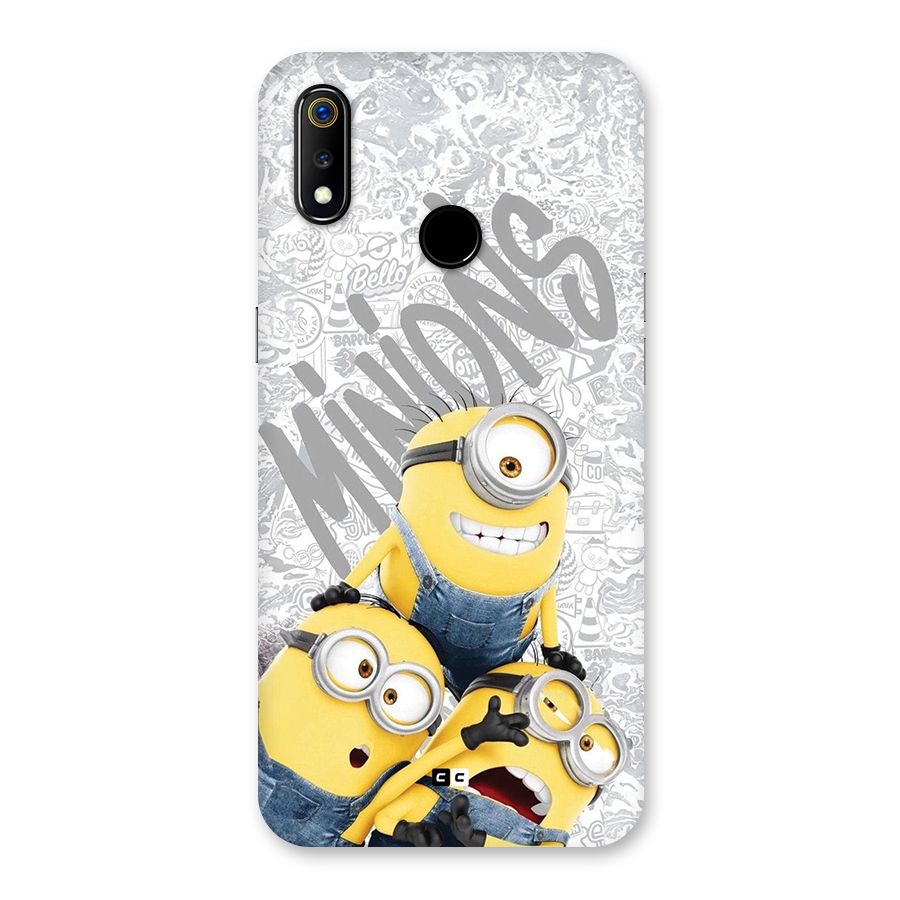 Minions Typo Back Case for Realme 3