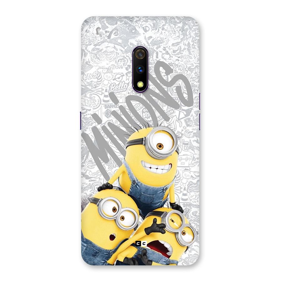 Minions Typo Back Case for Realme X