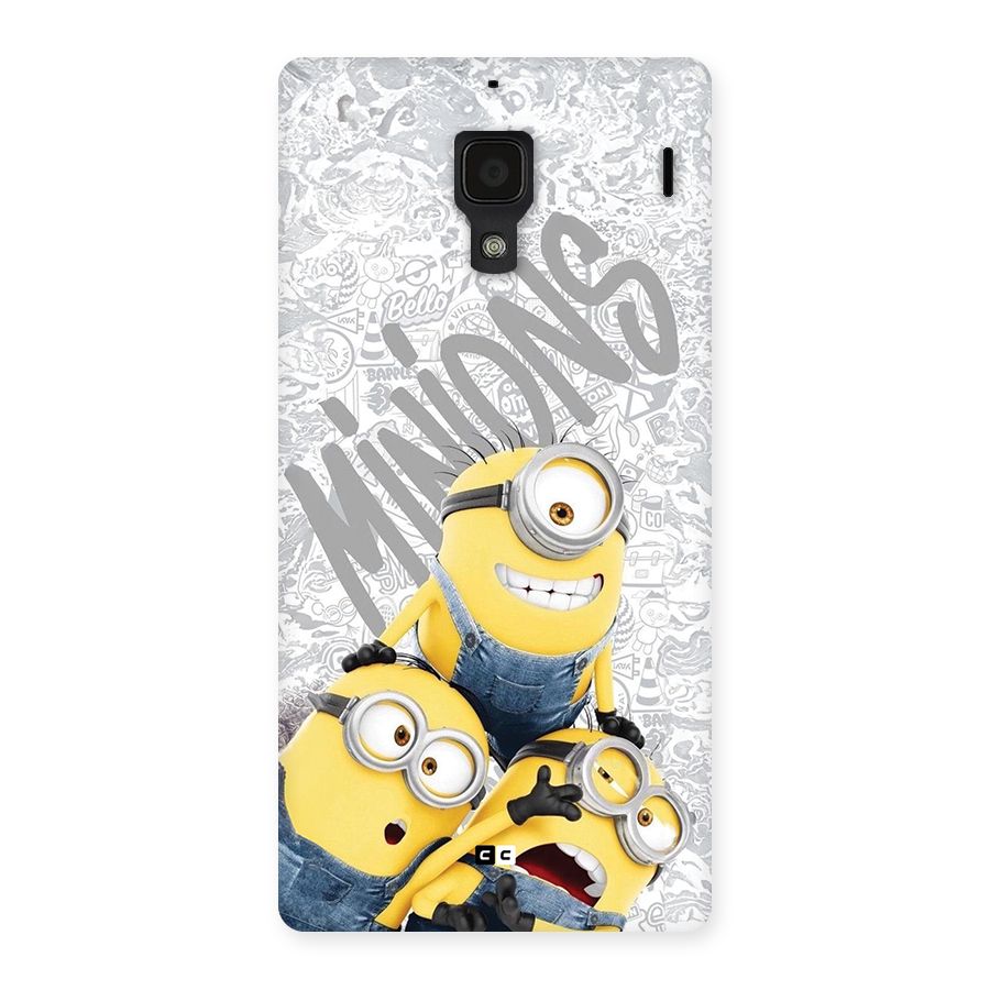 Minions Typo Back Case for Redmi 1s