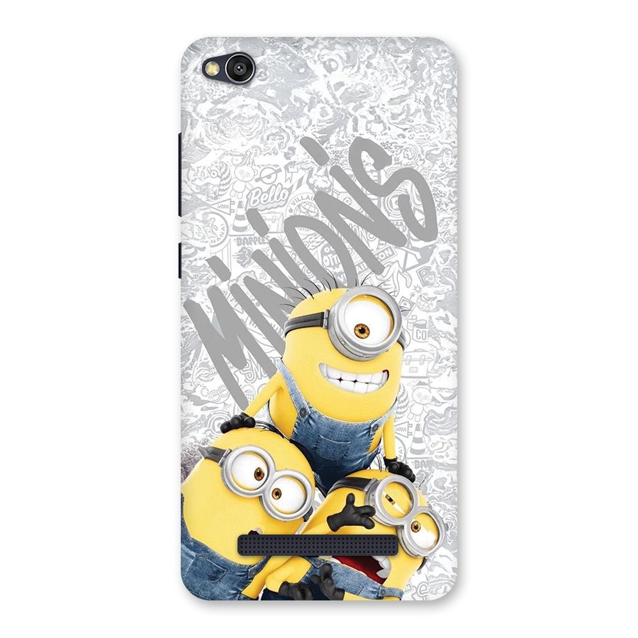 Minions Typo Back Case for Redmi 4A
