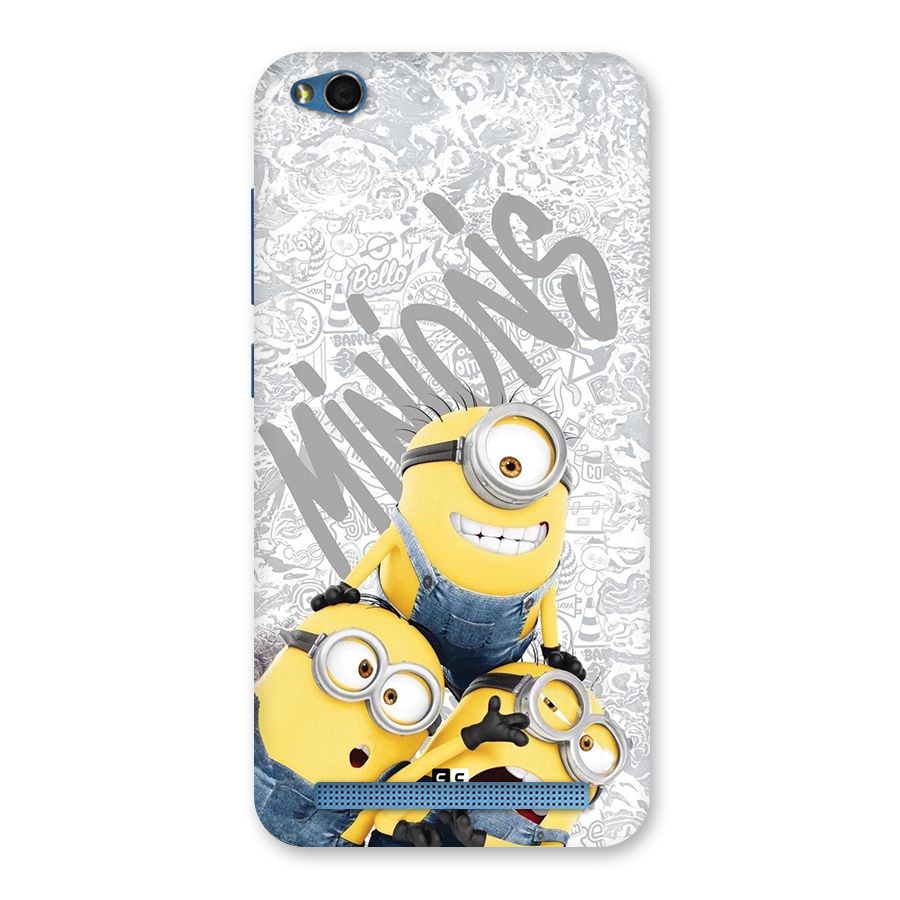 Minions Typo Back Case for Redmi 5A