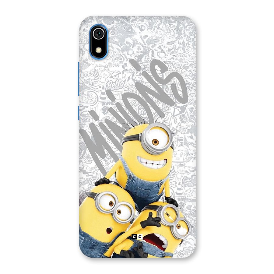 Minions Typo Back Case for Redmi 7A