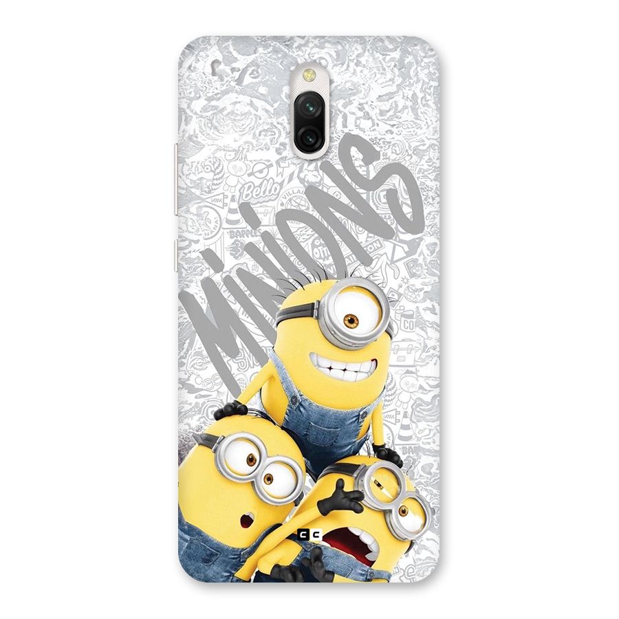 Minions Typo Back Case for Redmi 8A Dual