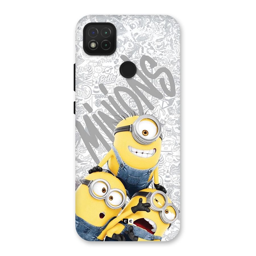 Minions Typo Back Case for Redmi 9