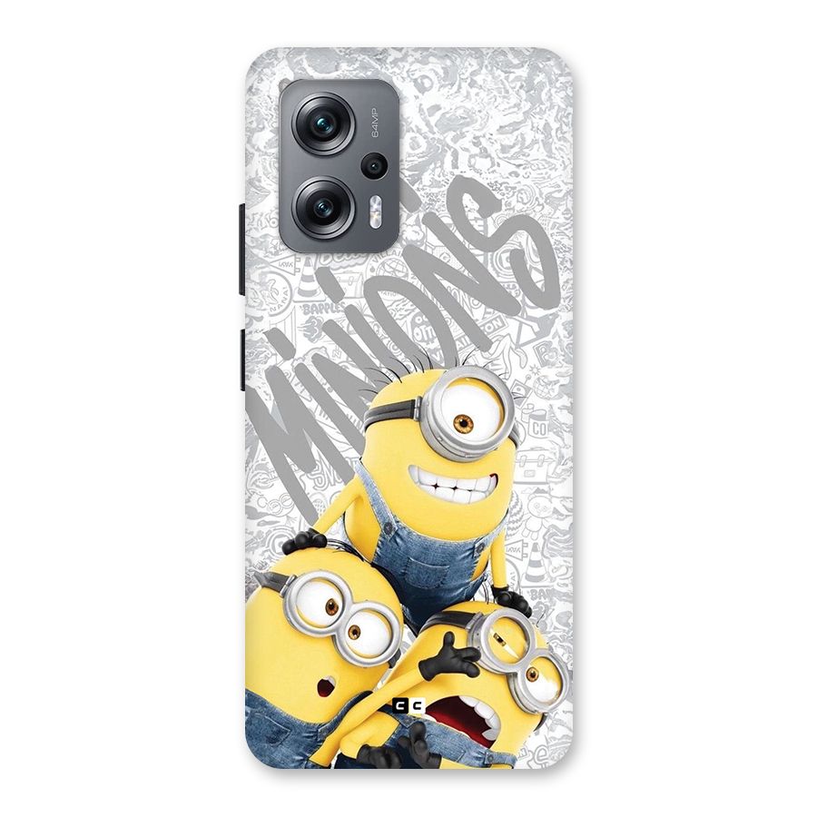 Minions Typo Back Case for Redmi K50i