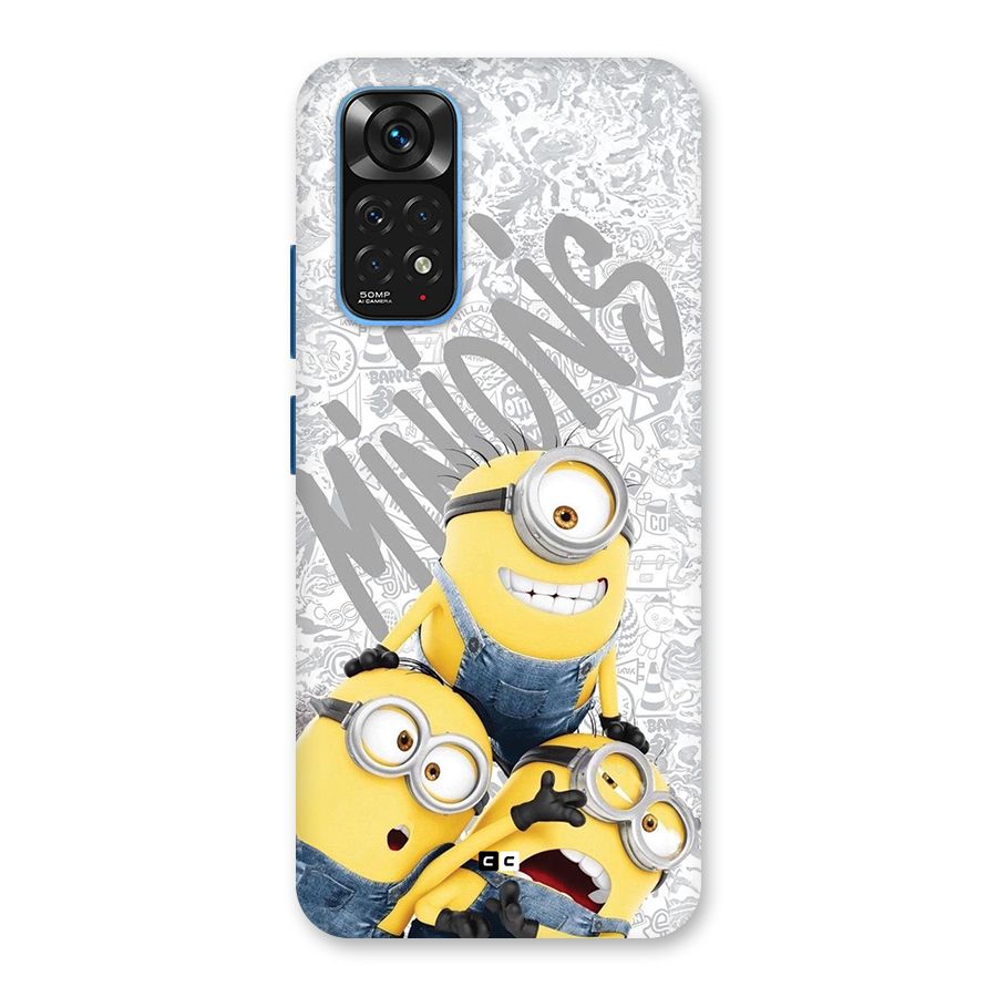Minions Typo Back Case for Redmi Note 11S