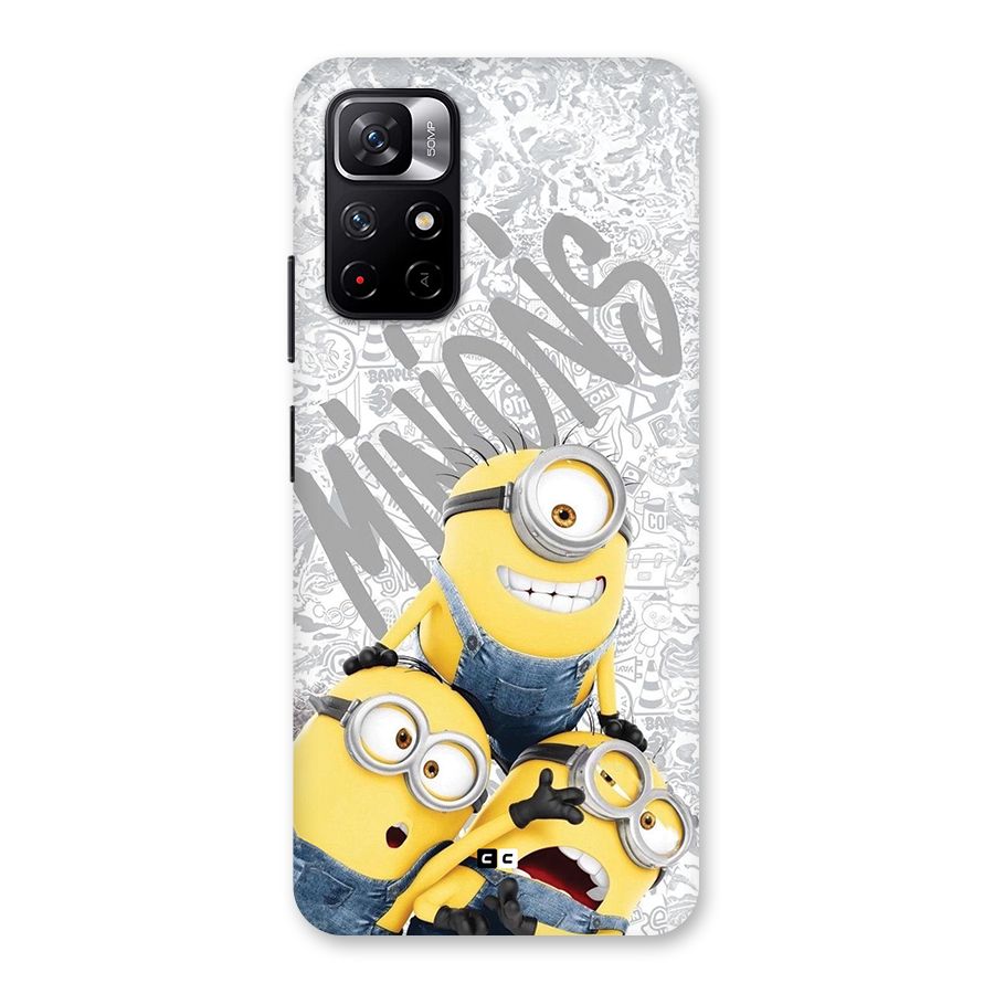 Minions Typo Back Case for Redmi Note 11T 5G