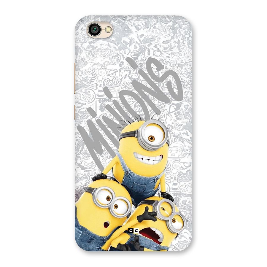 Minions Typo Back Case for Redmi Y1 Lite