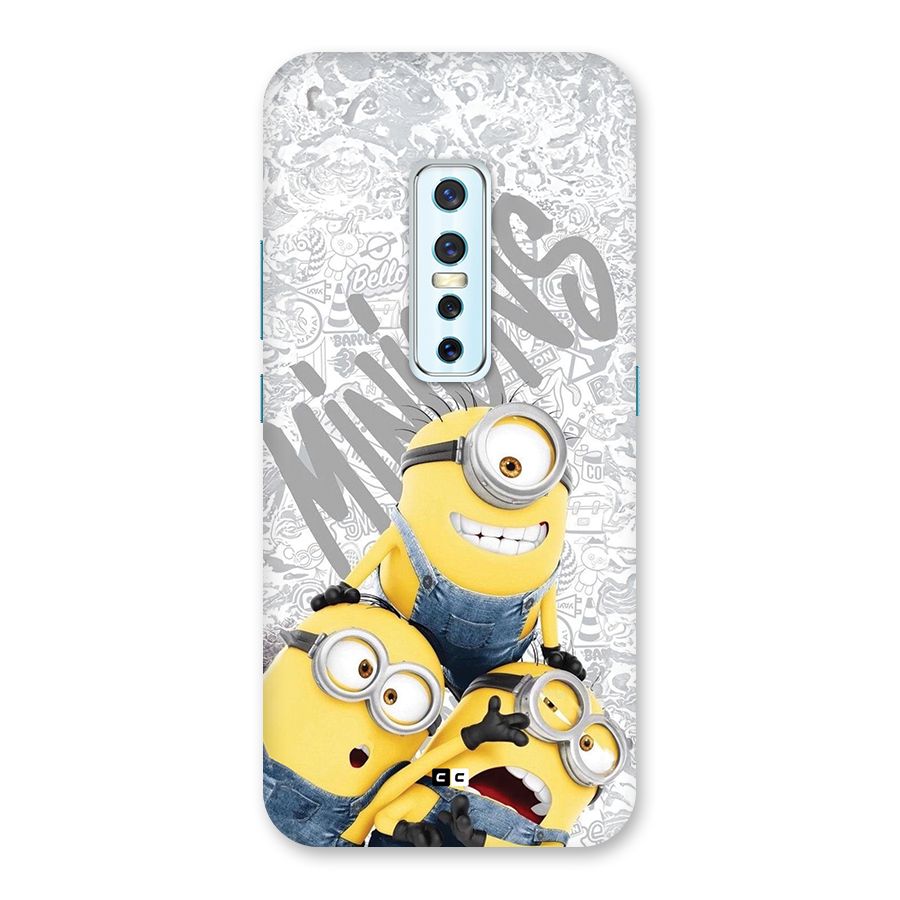 Minions Typo Back Case for Vivo V17 Pro