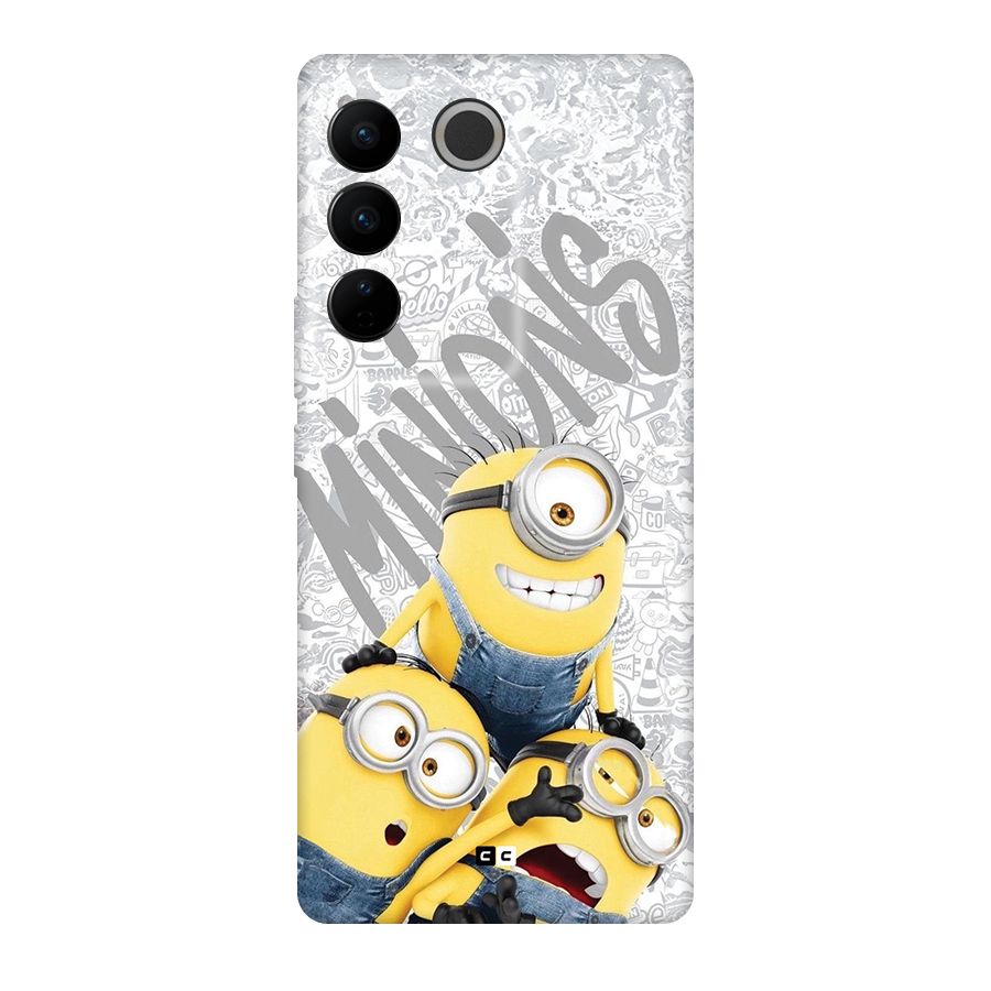 Minions Typo Back Case for Vivo V27