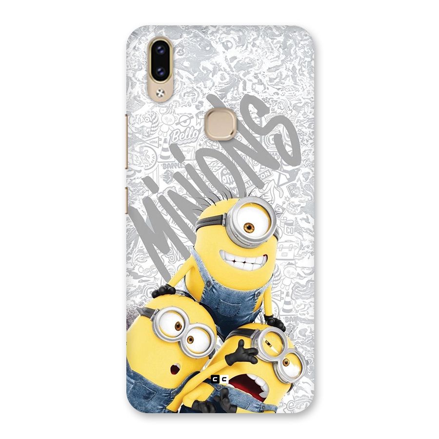 Minions Typo Back Case for Vivo V9 Youth