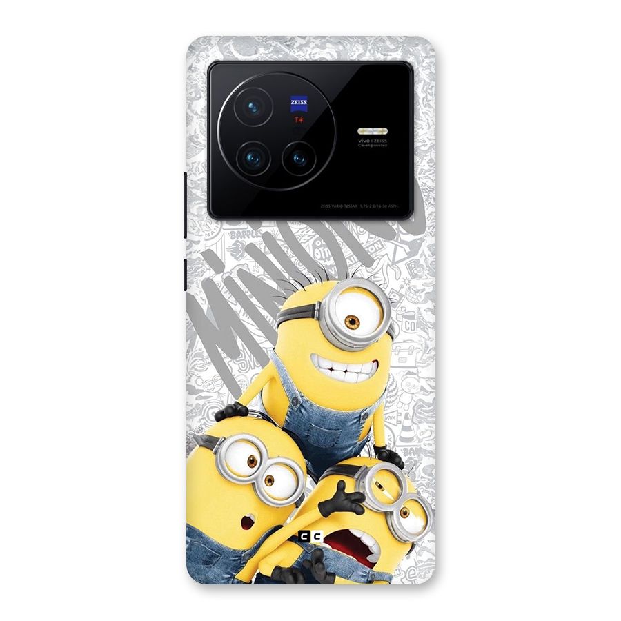 Minions Typo Back Case for Vivo X80
