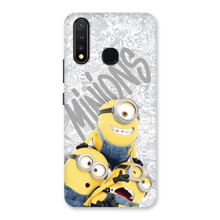 Minions Typo Back Case for Vivo Y19