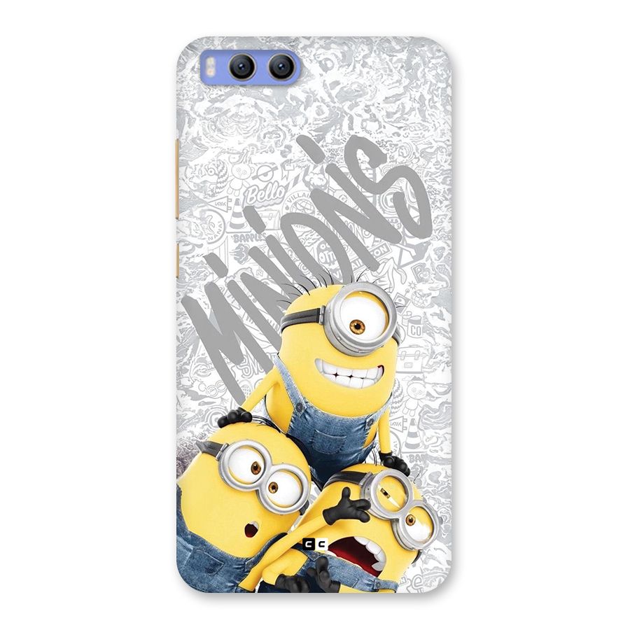 Minions Typo Back Case for Xiaomi Mi 6