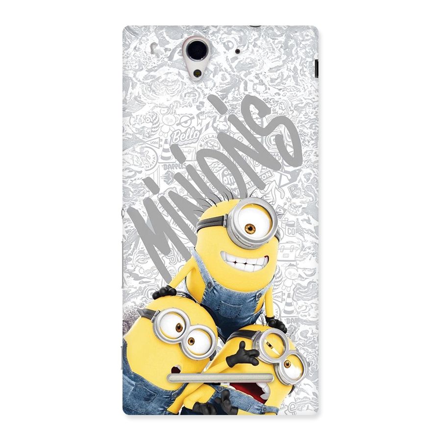 Minions Typo Back Case for Xperia C3