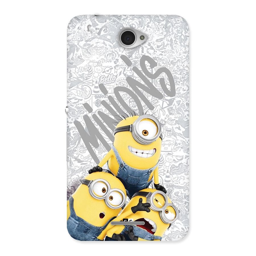 Minions Typo Back Case for Xperia E4