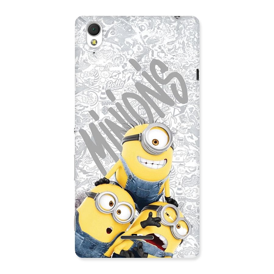 Minions Typo Back Case for Xperia T3