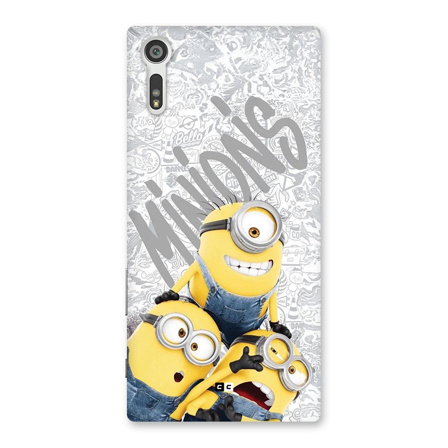 Minions Typo Back Case for Xperia XZ