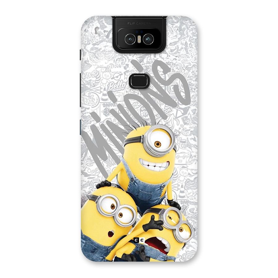 Minions Typo Back Case for Zenfone 6z