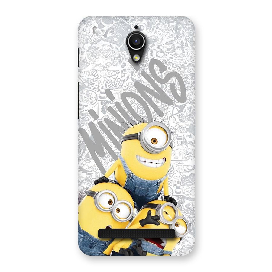 Minions Typo Back Case for Zenfone Go