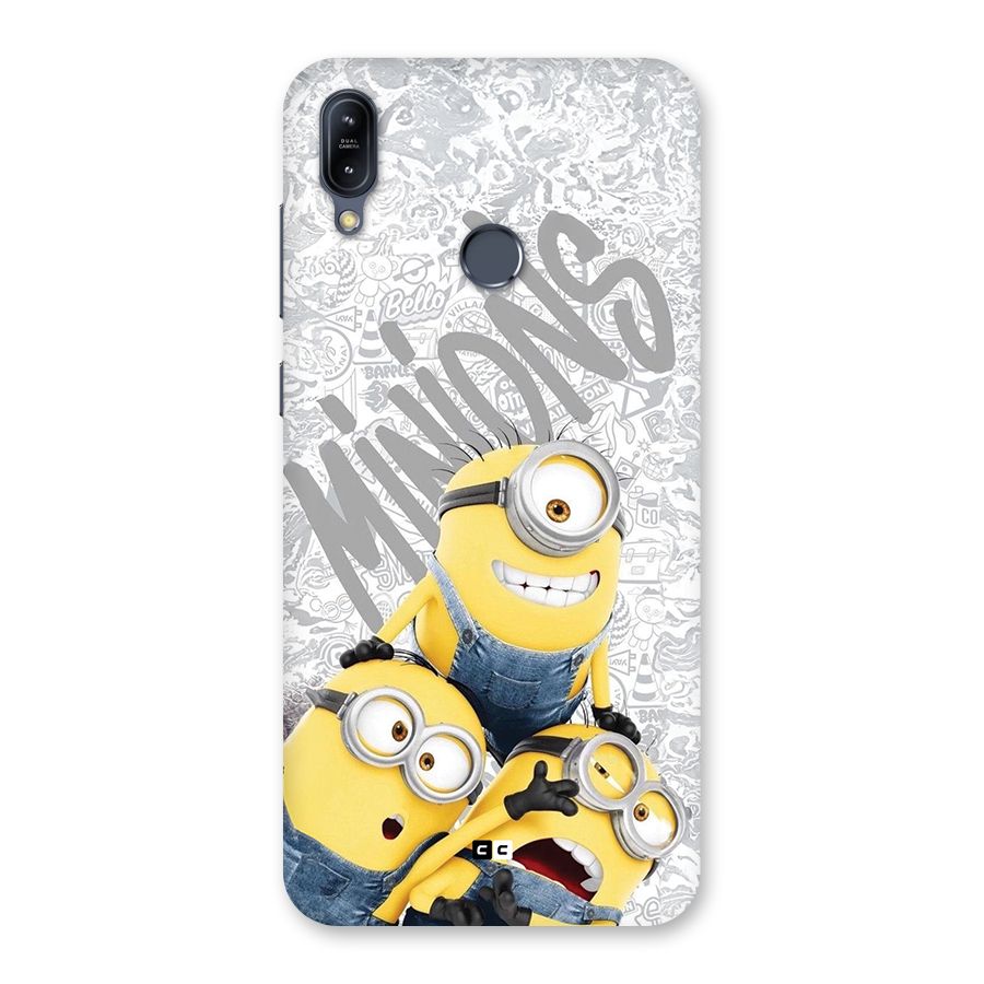 Minions Typo Back Case for Zenfone Max M2