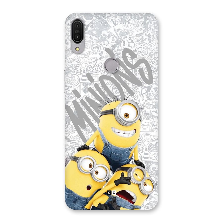 Minions Typo Back Case for Zenfone Max Pro M1