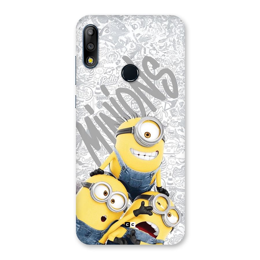 Minions Typo Back Case for Zenfone Max Pro M2