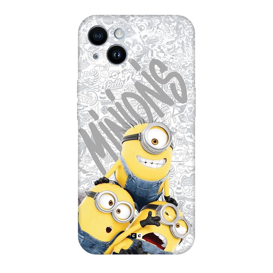Minions Typo Back Case for iPhone 14