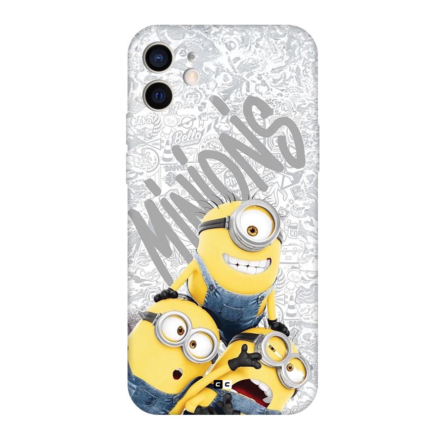 Minions Typo Back Case for iPhone 12