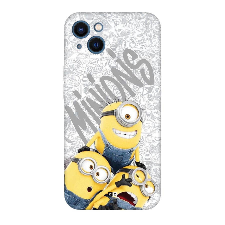 Minions Typo Back Case for iPhone 13