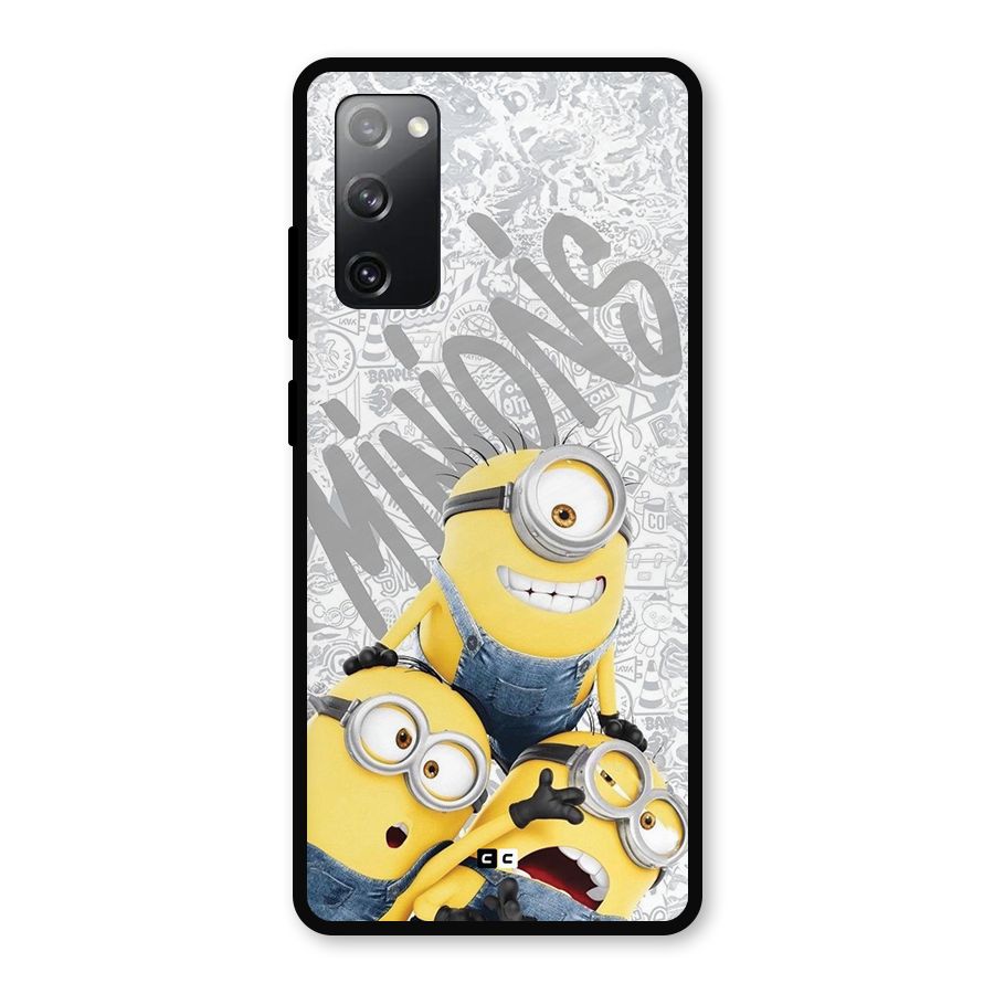 Minions Typo Metal Back Case for Galaxy S20 FE