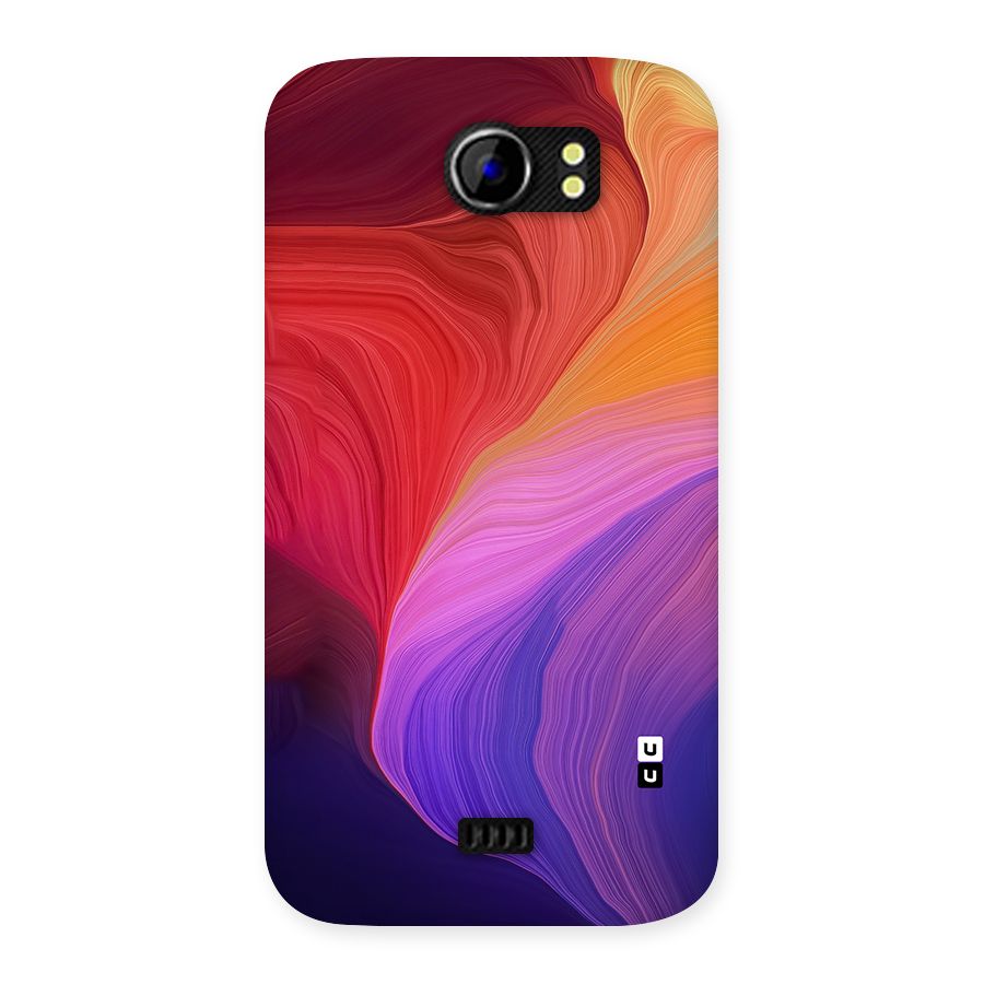 Modern Colors Mix Back Case for Canvas 2 A110